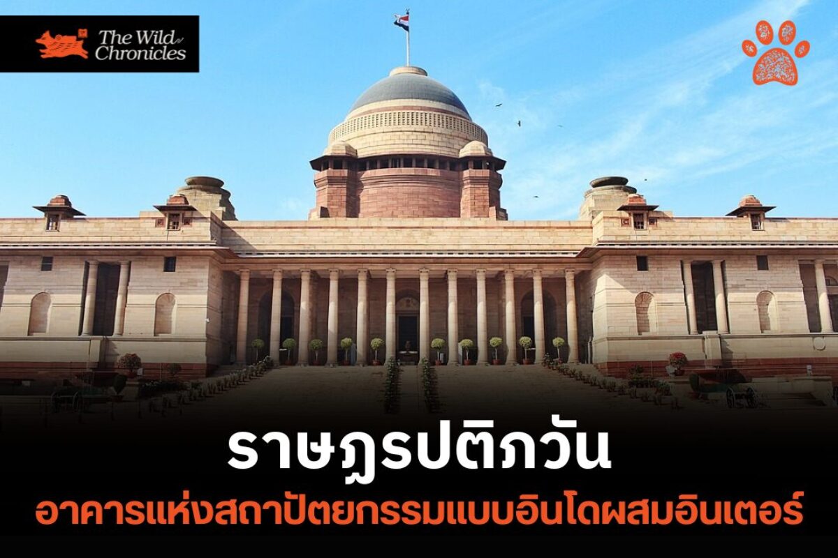 อาคารแห่งสถาปัตยกรรมแบบอินโดผสมอินเตอร์ : ราษฏรปติภวัน