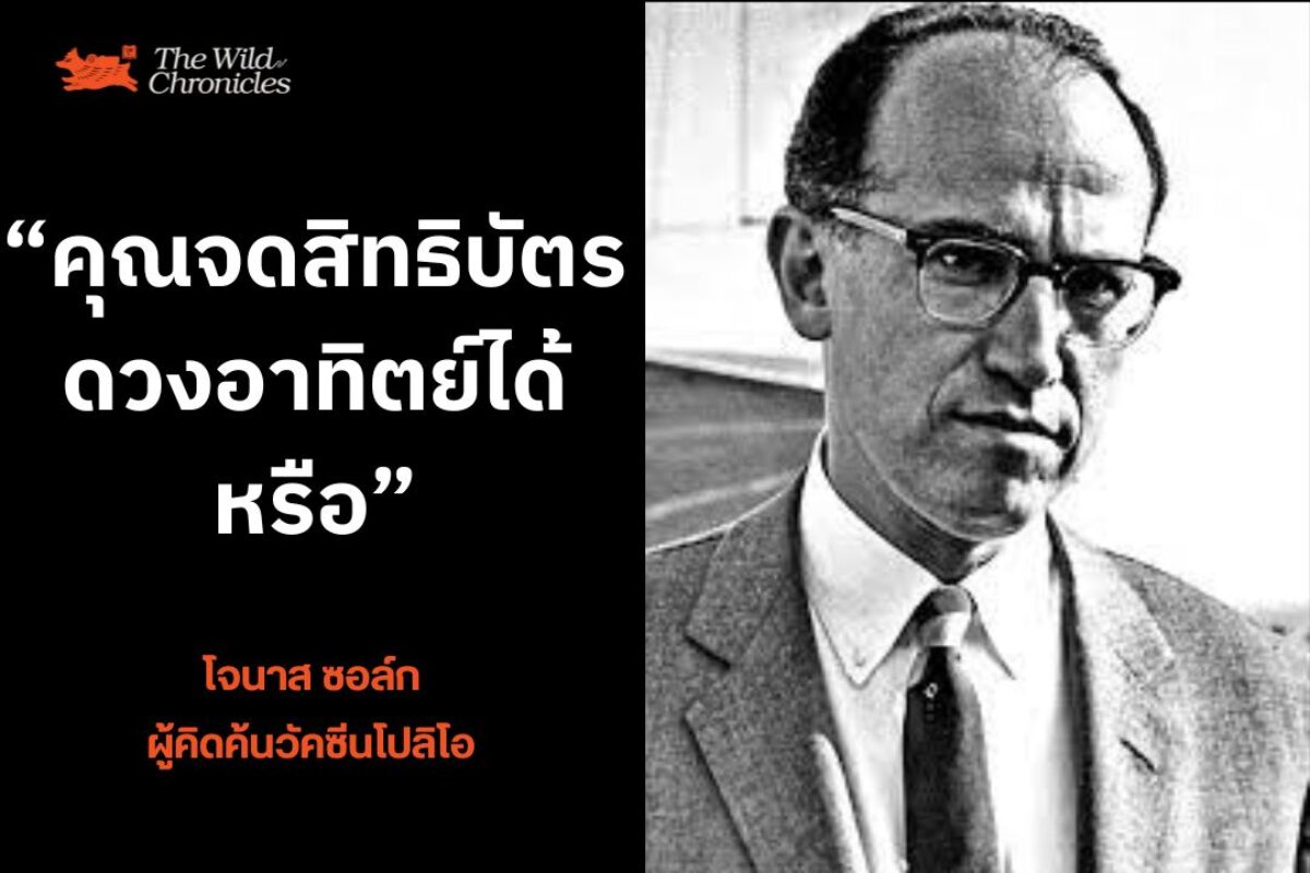ชายผู้ยกวัคซีนโปลิโอให้กับมนุษยชาติ