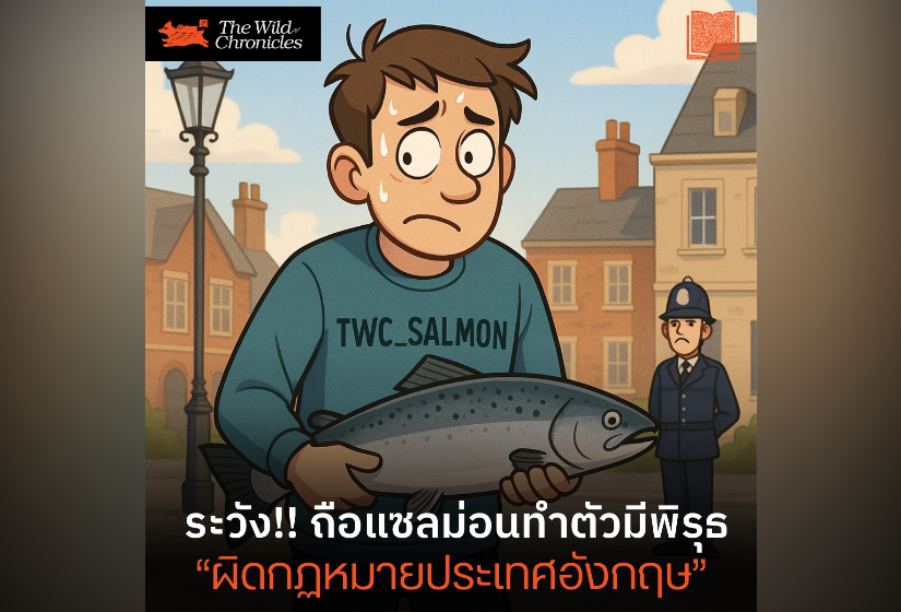 ระวัง!! ถือแซลม่อนทำตัวมีพิรุธ “ผิดกฏหมายประเทศอังกฤษ”