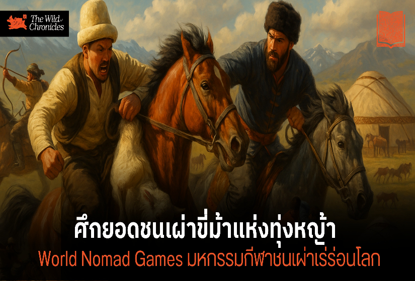 ศึกยอดชนเผ่าขี่ม้าแห่งทุ่งหญ้า World Nomad Games มหกรรมกีฬาชนเผ่าเร่ร่อนโลก