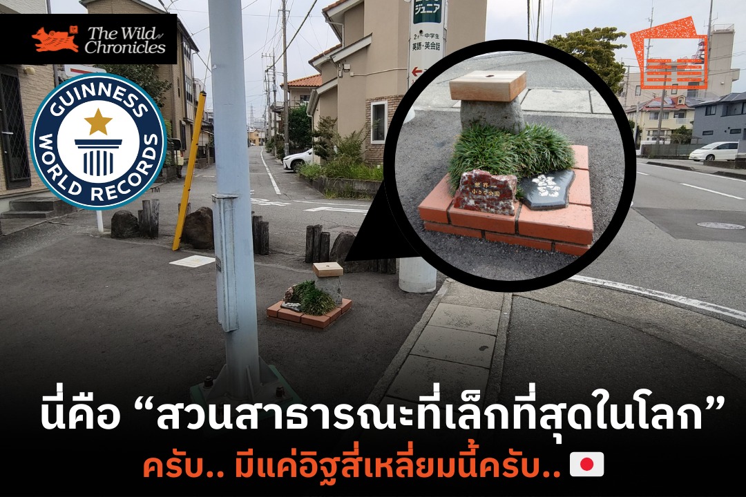 นี่คือ “สวนสาธารณะที่เล็กที่สุดในโลก”